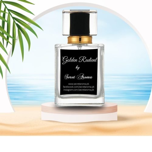 Golden-Radient-Bottle-on-beach